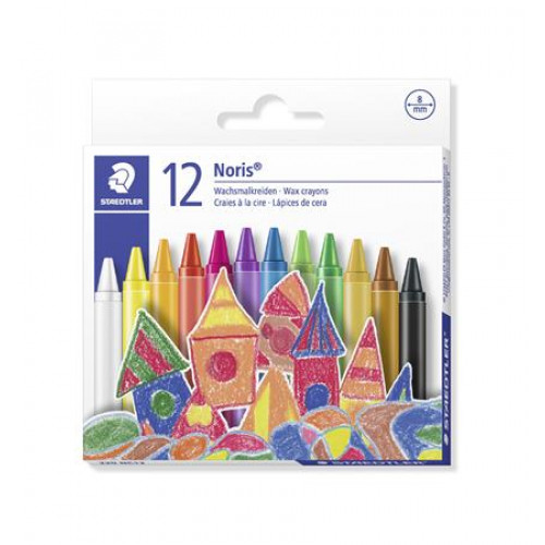 Staedtler Zsírkréta Noris Club 12 különböző szín