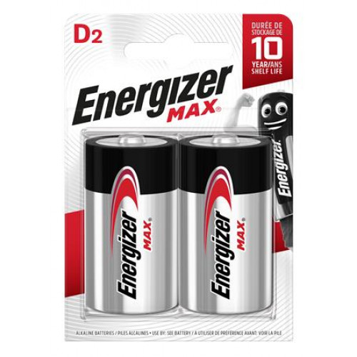 Energizer Elem D góliát 2db Max