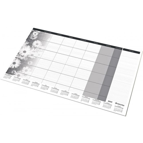 Panta Plast Könyökalátét havi tervezővel 470x330mm virágos