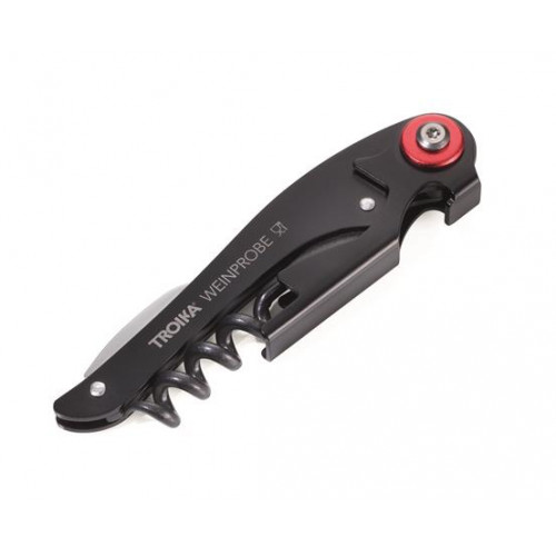 Troika Bornyitó szett kés vákumozó dugó fekete-piros
