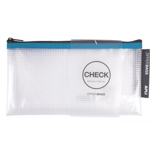 Apli Rendszerező tasak cipzáras 230x130mm vegyes színek