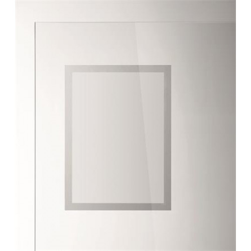 Durable Bemutató keret A4 elektrosztatikus Duraframe Sun ezüst