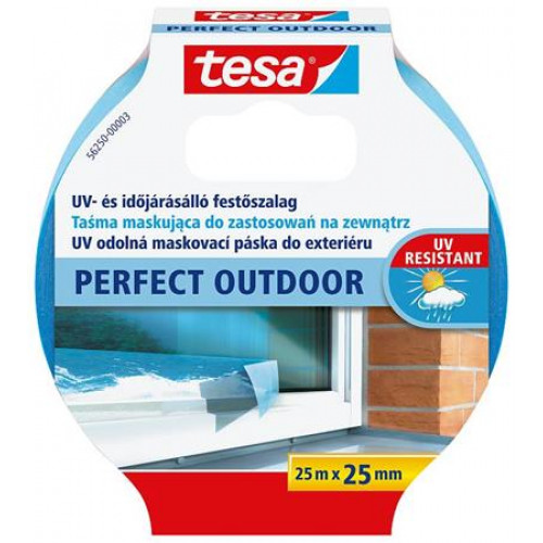 Tesa Festő- és mázolószalag kültéri 25mmx25m Perfect Outdoor