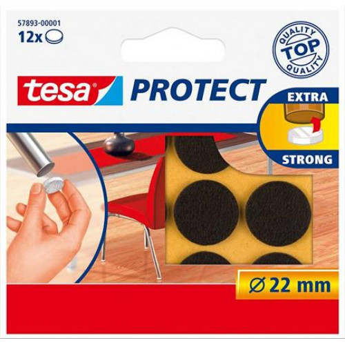 Tesa Filckorong karcolásgátló 22mm Protect barna