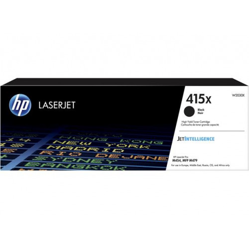 HP W2030X Lézertoner Color LaserJet Pro M454 MFP M479 nyomtatókhoz 415X fekete 7,5k