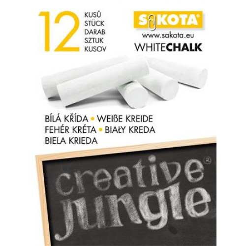 Sakota Táblakréta kerek fehér