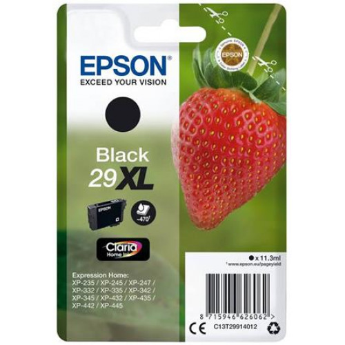 Epson T29914012 Tintapatron XP245 nyomtatóhoz fekete 11,3ml