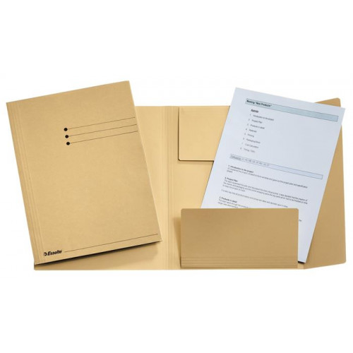 Esselte Pólyás dosszié prespán A4 kagyló