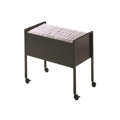 Durable Függőmappa-állvány görgős Economy 80 fekete