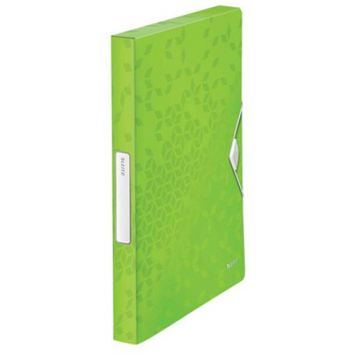 Leitz Gumis mappa 30mm PP A4 Wow Jumbo zöld