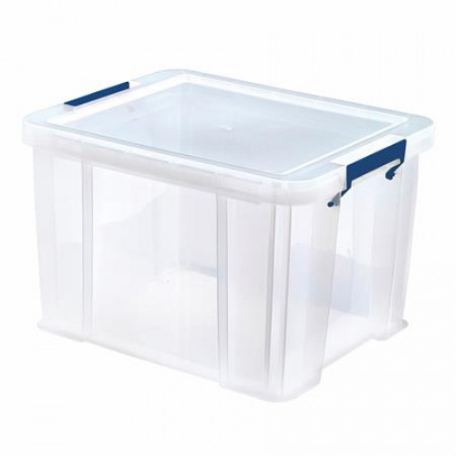 Fellowes Műanyag tároló doboz átlátszó 36 liter ProStore