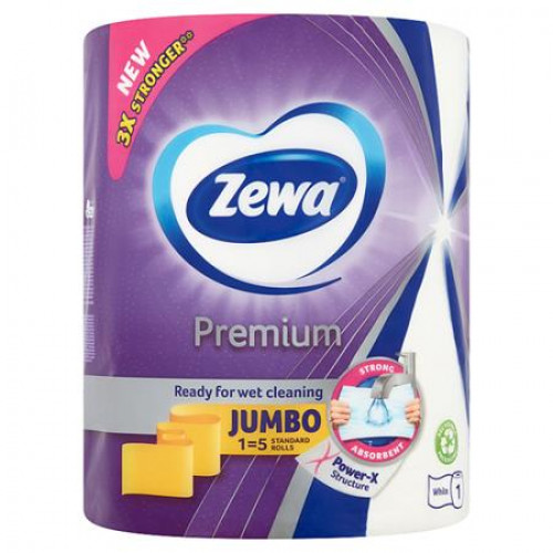 Zewa Háztartási papírtörlő 3 rétegű 230 lap Premium Jumbo