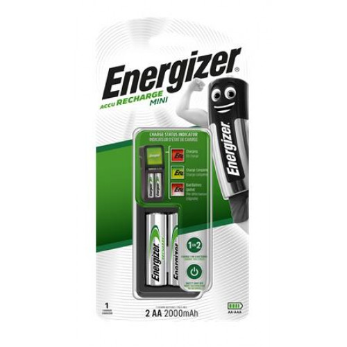 Energizer Elemtöltő AA ceruza/AAA mikro 2x2000mAh Mini