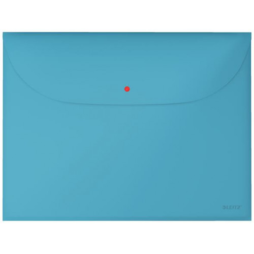 Leitz Irattartó tasak A4 PP pantentos 2 zsebes Cosy nyugodtkék