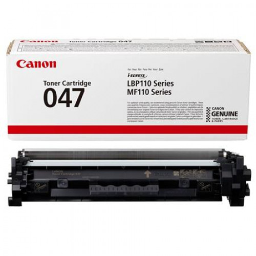 Canon CRG047 Lézertoner i-SENSYS LBP113W 112 MF113W nyomtatókhoz fekete 1,6 k