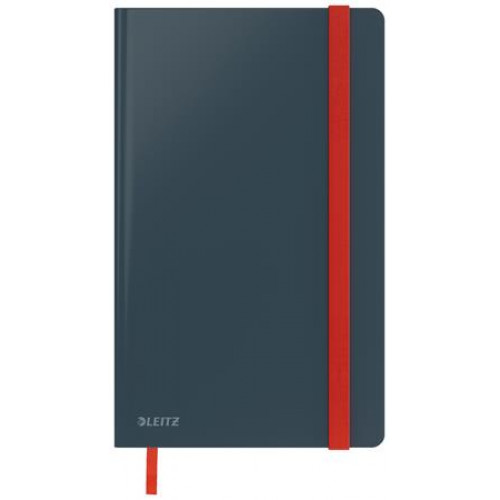 Leitz Beíró füzet A5 vonalas 80 lap keményfedeles Cosy Soft Touch bársonyszürke