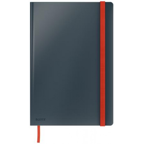 Leitz Beíró füzet B5 vonalas 80 lap keményfedeles Cosy Soft Touch bársonyszürke