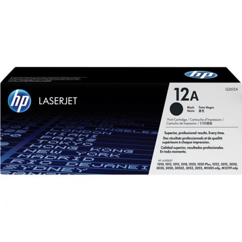 Hp Lézertoner Q2612A fekete 2k