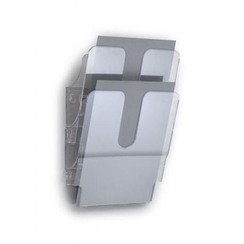 Durable Prospektustartó fali álló A4 Flexiplus 2 átlátszó