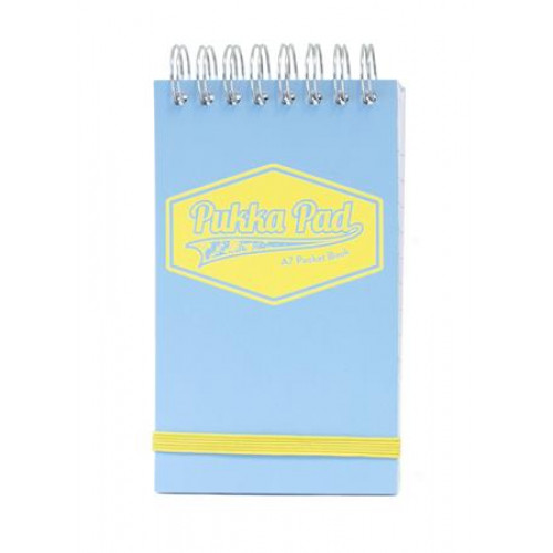 Pukka Pad Jegyzetfüzet A7 vonalas 50 lap Pastel vegyes színek