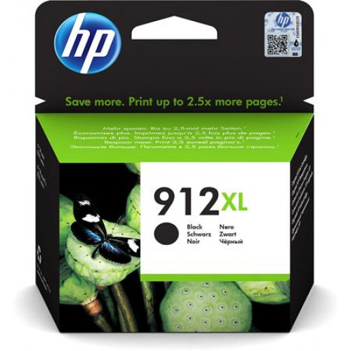 Hp 3YL84AE Tintapatron Officejet 8023 All-in-One nyomtatókhoz 912XL fekete 825 oldal
