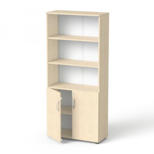 Mayah Szekrény 5 rendező magas kombinált polcos Freedom SV-04 juhar