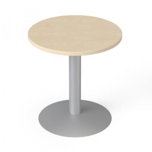 Mayah Tárgyalóasztal kör szürke fémlábbal O 60cm Freedom SV-57 juhar