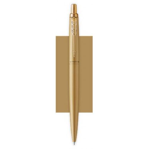 Parker Golyóstoll 0,7mm nyomógombos arany színű klip arany tolltest Royal Jotter XL kék