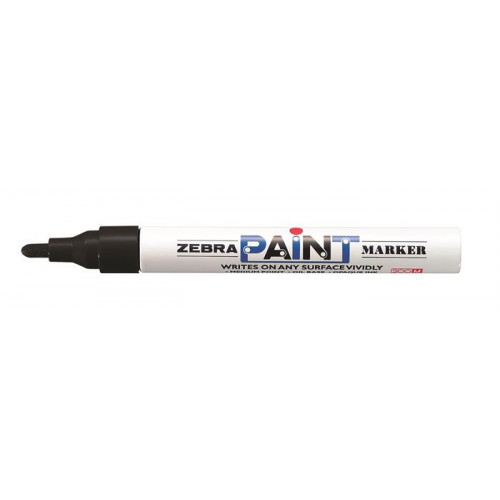 Zebra Lakkmarker 3mm Paint marker fekete