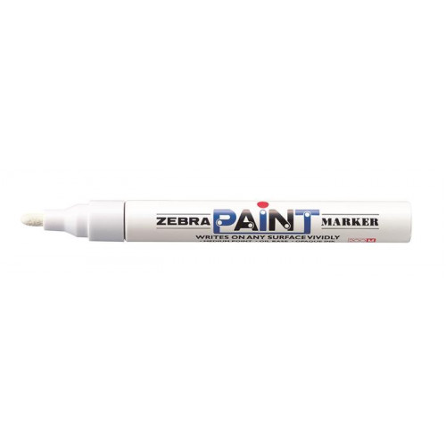 Zebra Lakkmarker 3mm Paint marker fehér