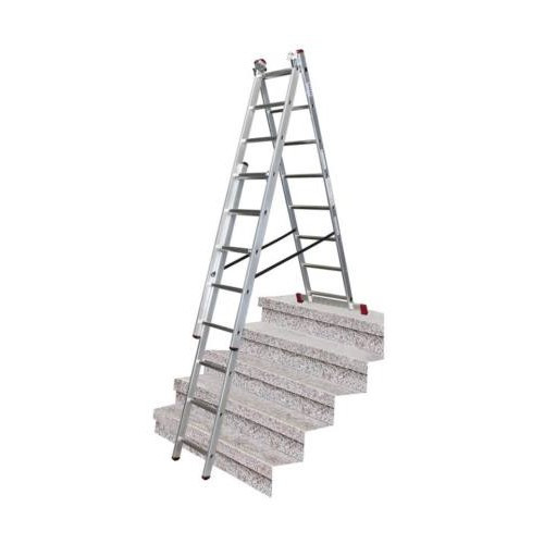 Krause Többfunkciós létra 3x9 fokos háromrészes sokcélú létra lépcsőfunkcióval Corda 033390