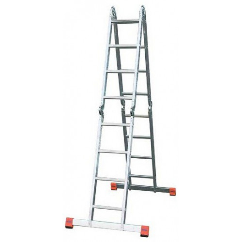 Krause Csuklós létra univerzális 4x3 lépcsőfok alumínium MultiMatic 120632