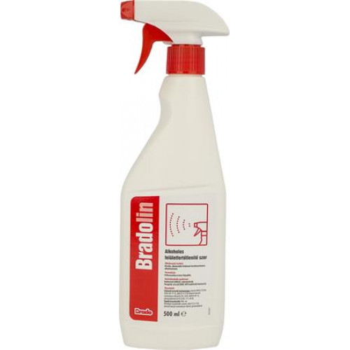 Bradolin Felület fertőtlenítőszer alkoholos 0,5l