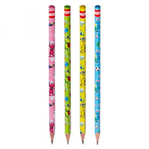 Kores Grafitceruza HB háromszögletű sárkányos