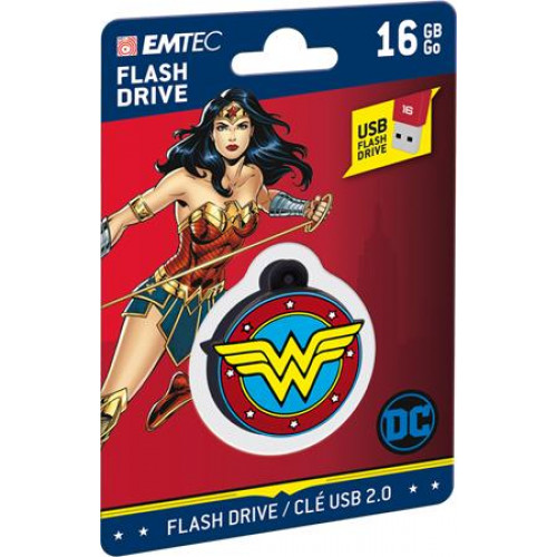 Emtec Pendrive 16GB USB 2.0 DC Wonder Woman