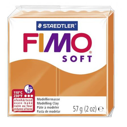 Fimo Gyurma 57g égethető Soft mandarin