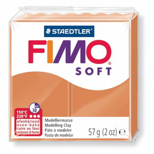 Fimo Gyurma 57g égethető Soft konyak