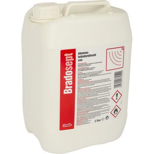 Brado Felület fertőtlenítőszer 5lsept alkoholos