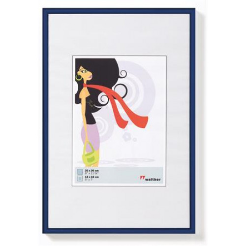 Képkeret műanyag 30x45cm New Lifestyle kék