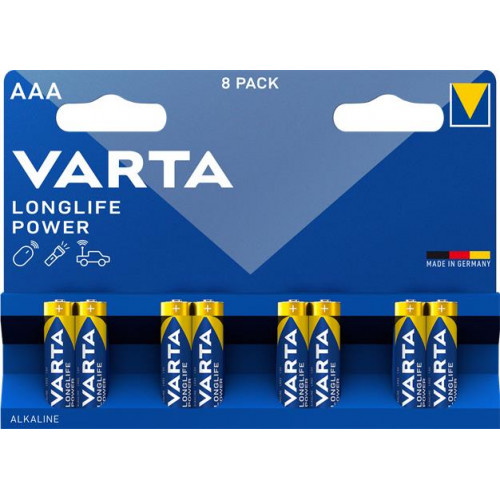 Varta Elem AAA mikro 8db Longlife Power