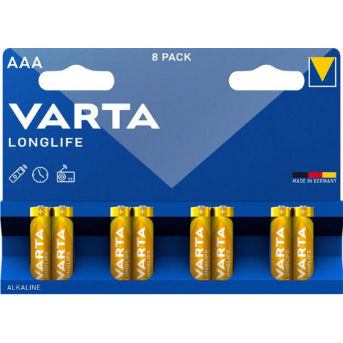 Varta Elem AAA mikro 8db Longlife