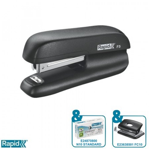 Rapid Tűzőgép mini No.10 10lap F5 fekete