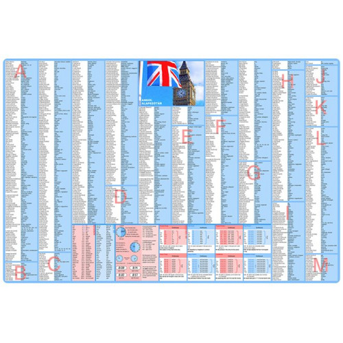 Stiefel Könyökalátét kétoldalas Angol alapszótár