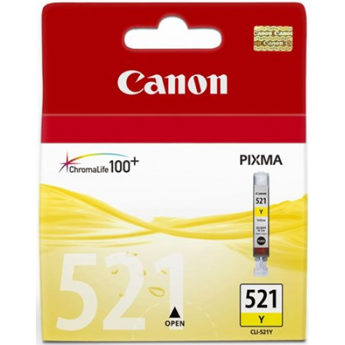 Canon Tintapatron sárga 9ml CLI-521Y /521/