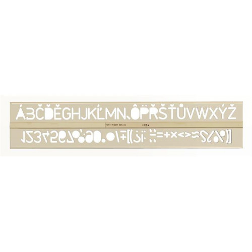 Koh-I-Noor Betűsablon 20mm