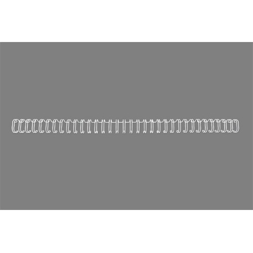 GBC Spirál fém 3:1 6mm 55lap WireBind fehér