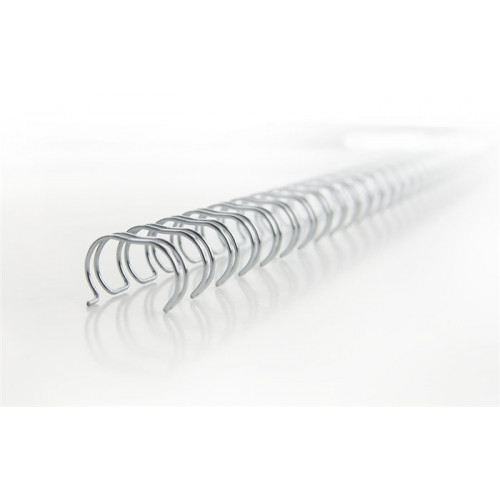 GBC Spirál fém 3:1 8mm 70lap WireBind ezüst