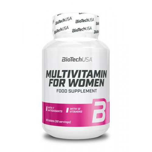 BioTechUSA Multivitamin 60 tabletta nőknek