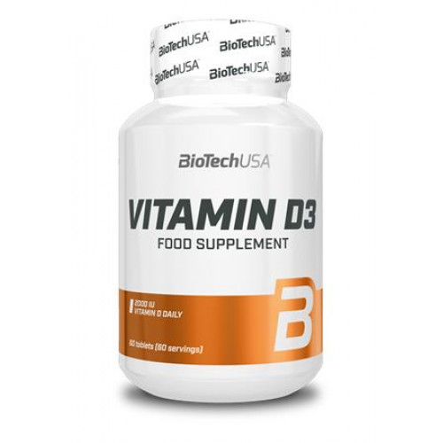 BioTechUSA Vitamin 60 tabletta D3