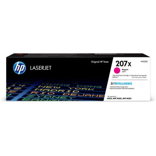 HP W2213X Lézertoner Color LaserJet Pro M182N M183FW nyomtatókhoz 207A magenta 2,45k